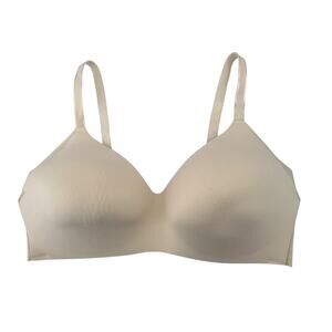 Knix Bra Size 7 WingWoman Contour Wireless T-Shirt Bra Cream 36DD 38DD 36E 38E